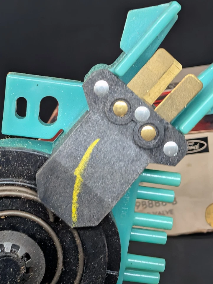 FORD CUSTOM 500 ELITE LTD 1975 Grand Marquis interruptor de válvula de puerta amortiguador de aire acondicionado nuevo en stock Foto 3 de 4