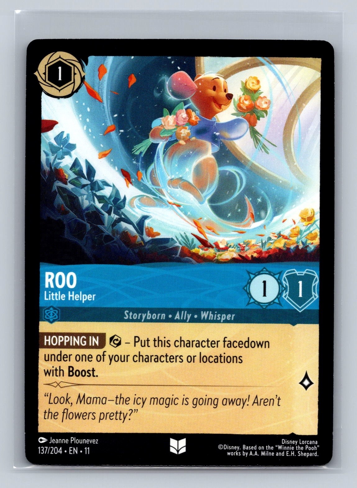Disney Lorcana Winterspell #137 ROO LITTE HELPER
