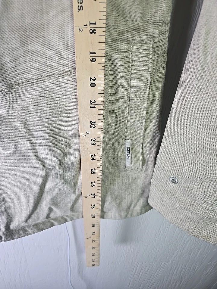 Chaqueta de snowboard Holden para mujer mediana esquí invierno carcasa rígida beige tostado Foto 4 de 4