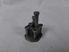  Vintage 1985 Signed RAWCLIFFE Rio Castle Pewter Fantasy Metal Figurines