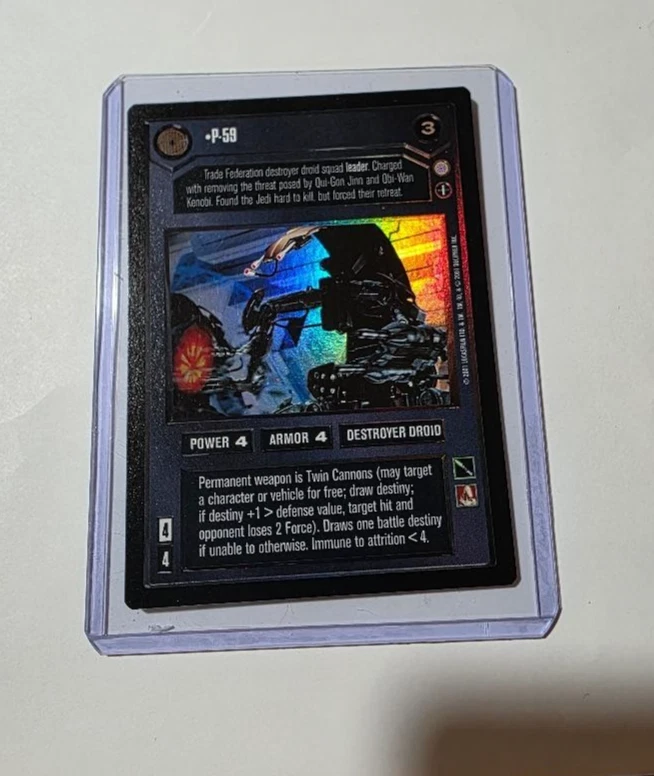 25+ Star Wars CCG Ultra Rare Individual Collectible Card Game