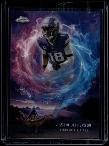 2025 Topps Chrome Justin Jefferson Base (RAW)
