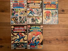 DC Bronze Age Giants Four Star Spectacular 1 2 3 5 6 Superboy Flash Wonder Woman