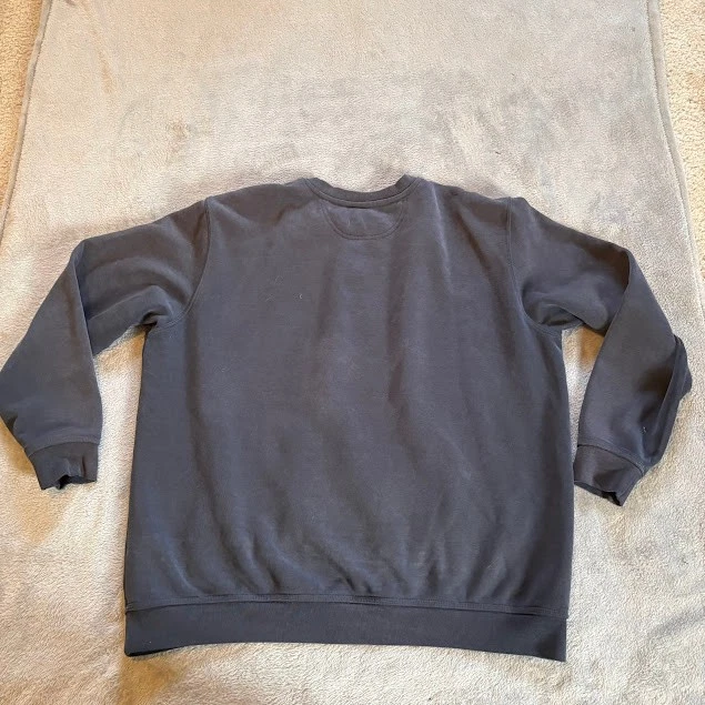 Carhartt Pullover Sudadera Pullover Calce Original Para Hombre Talla XL Azul Marino Foto 2 de 4