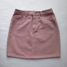 Vero Moda Jeansrock Mini / Pastellrosa Denim ...