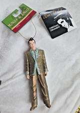 Elvis Presley Christmas Ornaments New Kurt Adler in Gold Jumpsuit FREE SHIPPING 