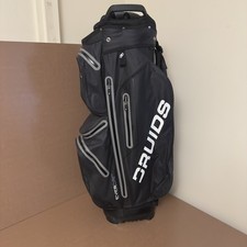 Druids Ever Dri Waterproof Cart Bag 14 + Well Black + Strap (no hood)