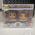 Funko Pop! Vinyl: Pixar - Woody & Buzz Lightyear 2-Pack 2024 Expo W/Protector