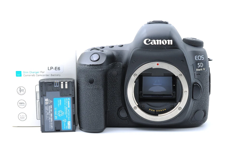 Near Mint Canon EOS 5D Mark IV 30.4MP DSLR Camera Body w/ Charger From Japan - Image 2 of 4