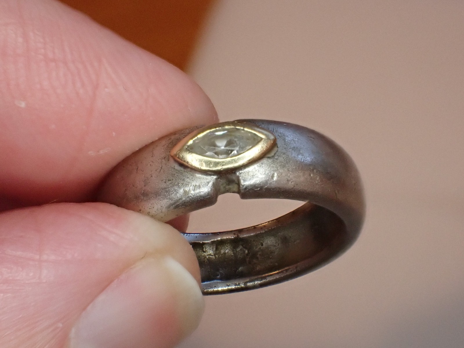 Five Solid Silver rings - image 4