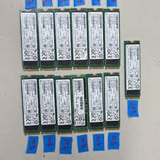 Lot 13 SSD. 12-SK hynix PC601, 1-Samsung MZ-FLW2560. NVMe 256GB M.2 PCIeSSD