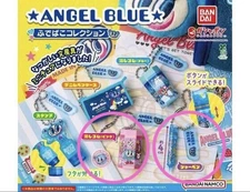 Gacha Capsule Toy Angel Blue Pencil Case Collection Gacha Capsule Toy Set of 3
