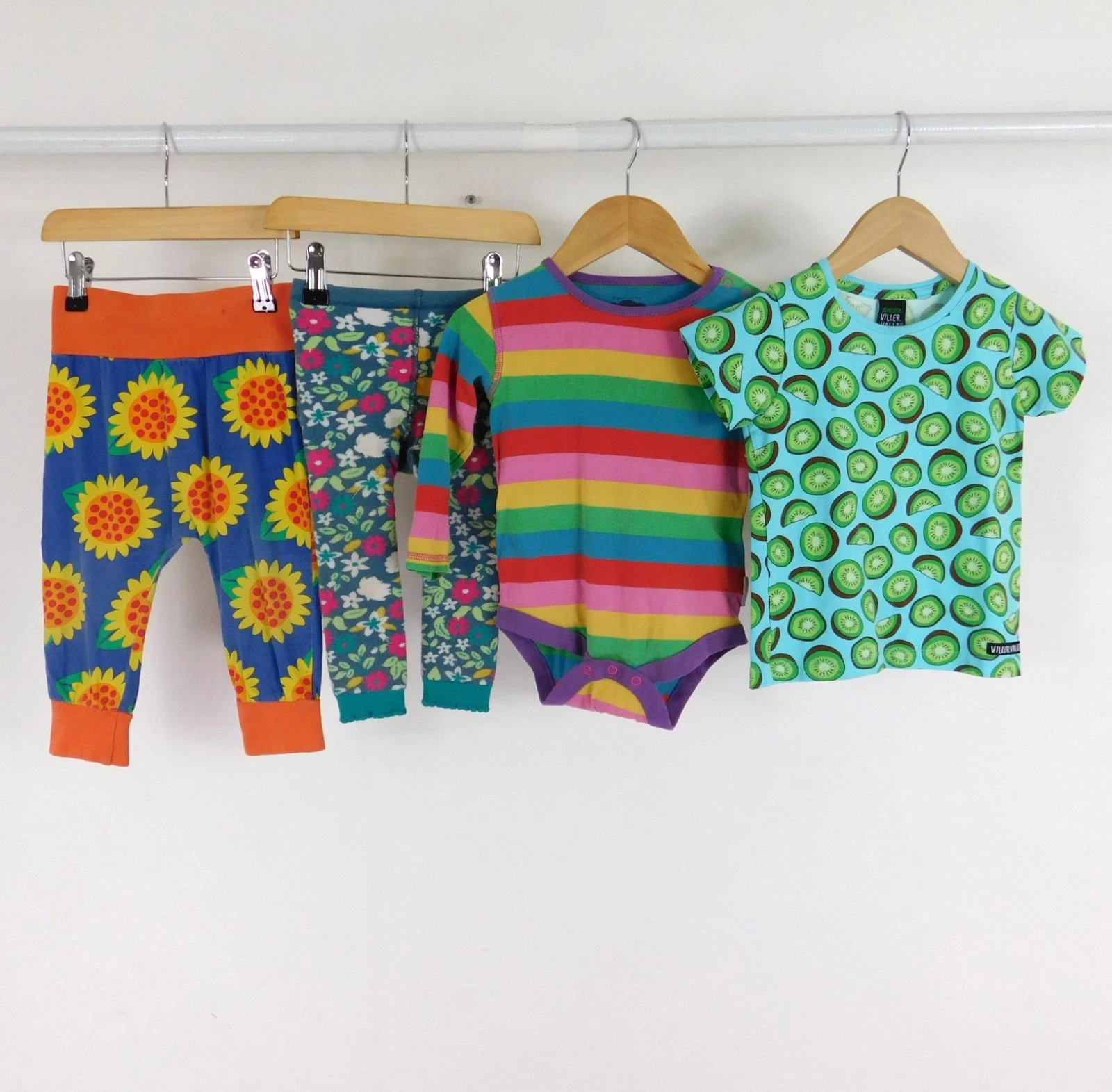 Villervalla Clothes Bundle 12–18 Months Bright Colourful Scandi Style Frugi Toby