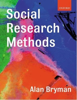 Social Research Methods by Bryman, Prof. Alan 0198742045 FREE Shipping