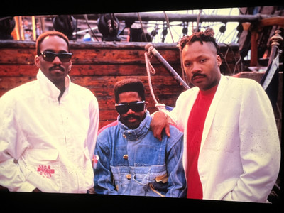 Cameo Band Foto Transparenz Tomi Jenkins 35Mm Positives Dia Circa 1980er