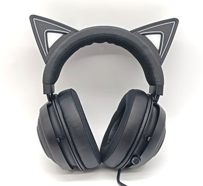 Razer Kraken Kitty Gaming Katzenohren-Headset RGB Chroma-Beleuchtung - Schwarz