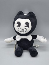 Bendy And The Ink Machine Plush Toy Black White Around 8" New 2017