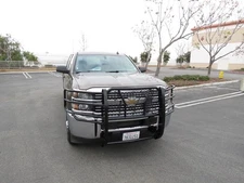 Value Brand GM907B 1-Piece Black Powder Coated Grille Guard