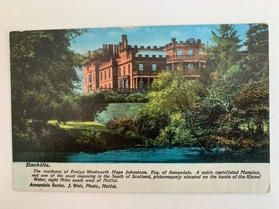 Used Postcard Of Raehills. Stamped - Image 1 of 3