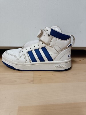 Size 4.5 - adidas Postmove Mid White Royal Blue