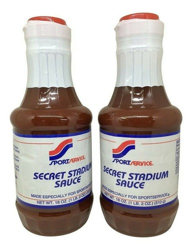 2 Pack *Original SECRET STADIUM SAUCE Milwaukee Brewers Mustard Ketchup BBQ Brat - Picture 8 of 9