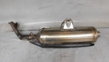 MARMITTA SCARICO TERMINALE CON PICCOLA BOTTA   PIAGGIO BEVERLY 500 2002 2006