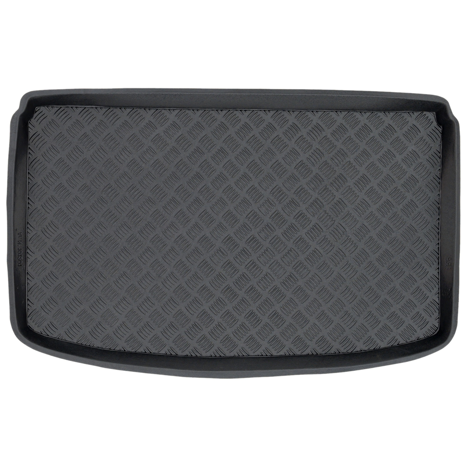 Tapis de coffre Rezaw-Plast en PVC noir pour Peugeot 106 modèles 1991 à 2003