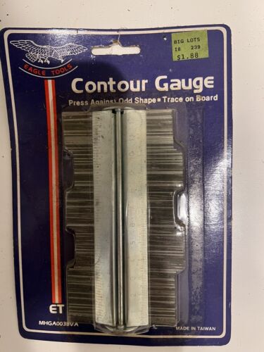 Contour Gauge With Lock And Adjusting Screws 10 Inch Wide Profile Tool US - Picture 1 of 2