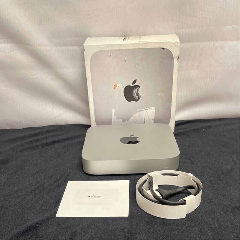 Apple Mac Mini M1 A2348 Silver 8G RAM 256GB Storage Desktop Apple Mac Mini M1 A2348 Silver 8G RAM 256GB Storage Desktop