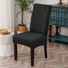 4/6 piece flexible washable dining chair cover for family kitchen banquet hotels