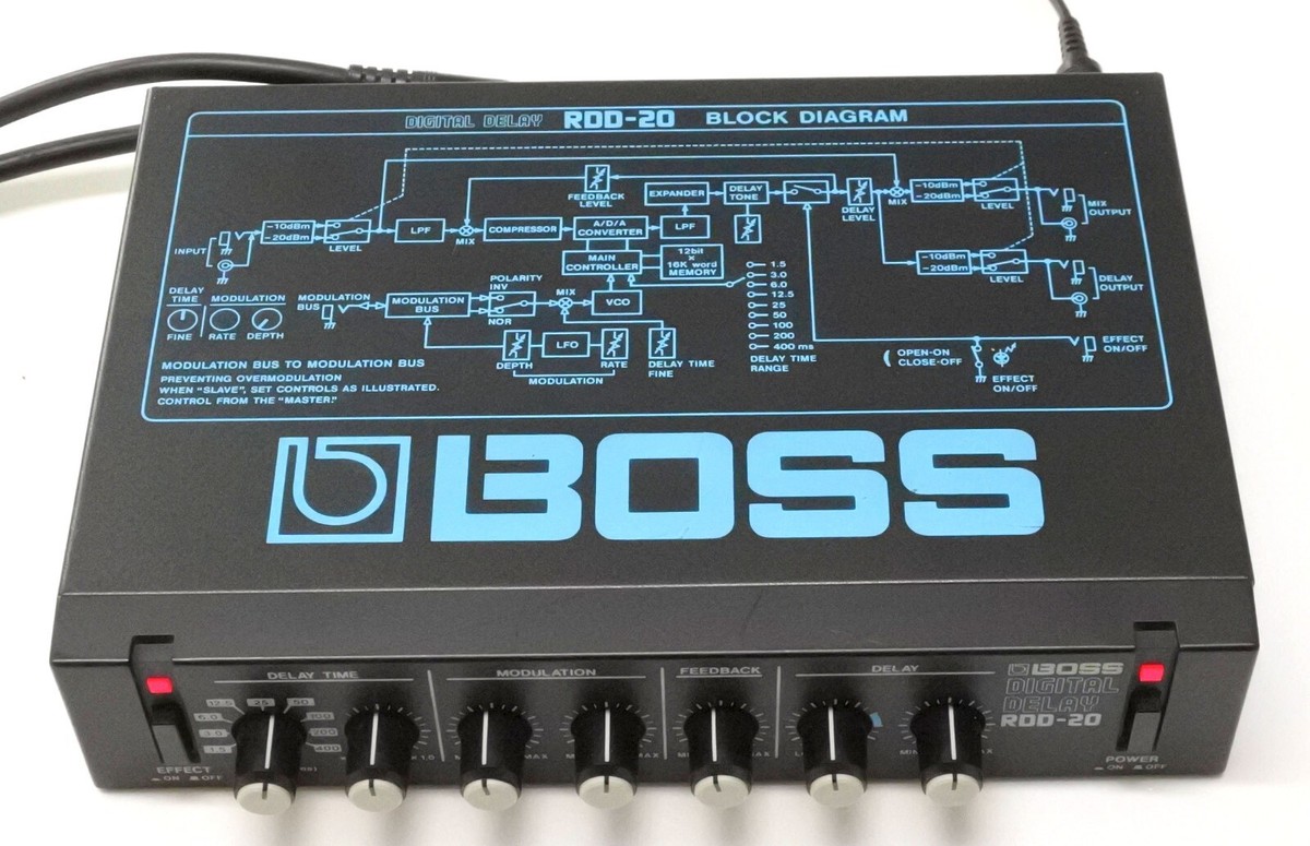 BOSS RDD-20 モジュレーションエフェクター BOSS RDD-20 モジュレーションエフェクター BOSS RDD-20 Digital