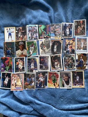 Nba Hof/ All Star Rookie Card Lot Of 28 90s/00s