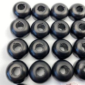 50 Knex Black Head Top Pieces - K'nex Standard Parts