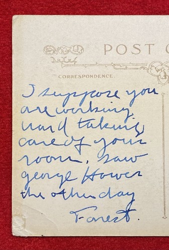 1918 *WORLD WAR I* ~SOLDIER IN UNIFORM~ BROOKLYN MILITARY POEM POSTCARD+SC# 499! - Picture 11 of 12