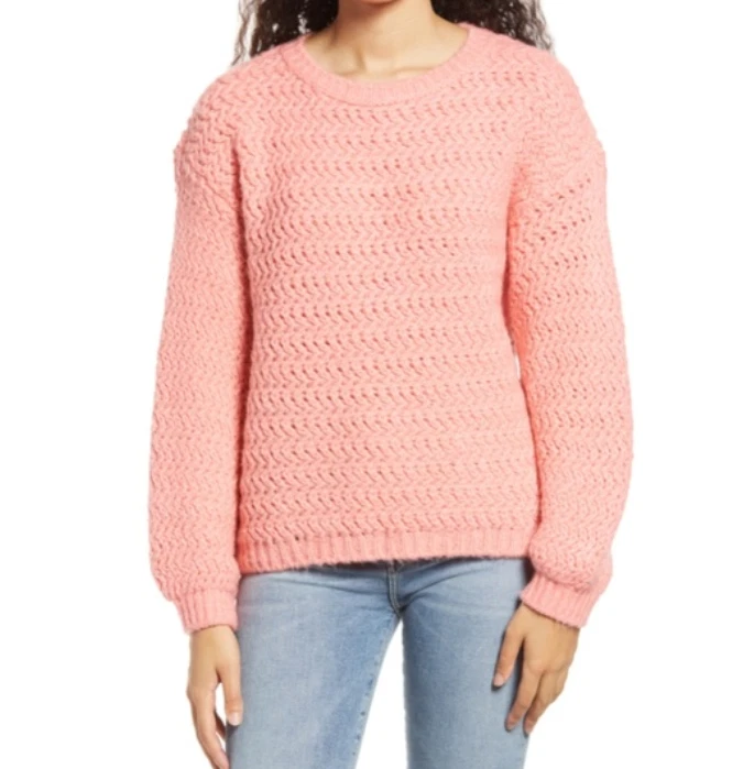 Vero moda cheap pink sweater