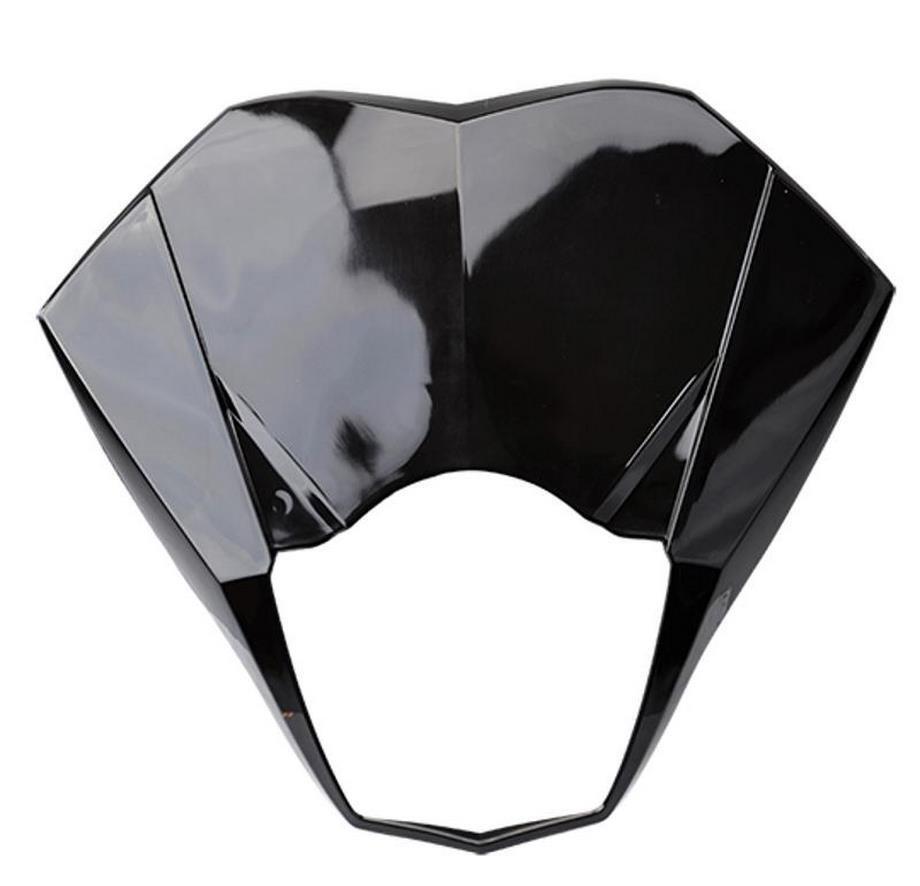 Tête de fourche Rieju MRT et Marathon 125 carénage avant moto noir