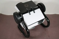 Vintage Rolodex Rotary Open Card File Vintage Complete LQQK