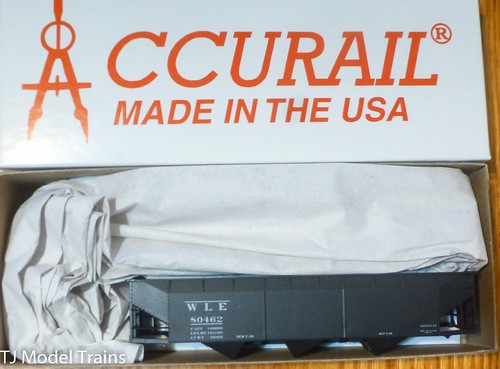 Accurail HO #7559 (Rd #80462) Wheeling & Lake Erie W&LE (70 toneladas offset Twin Hop | Zustand: New
