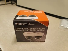 Wisenet Q-Series QND-6022R1 Dome Security Camera New Open Box