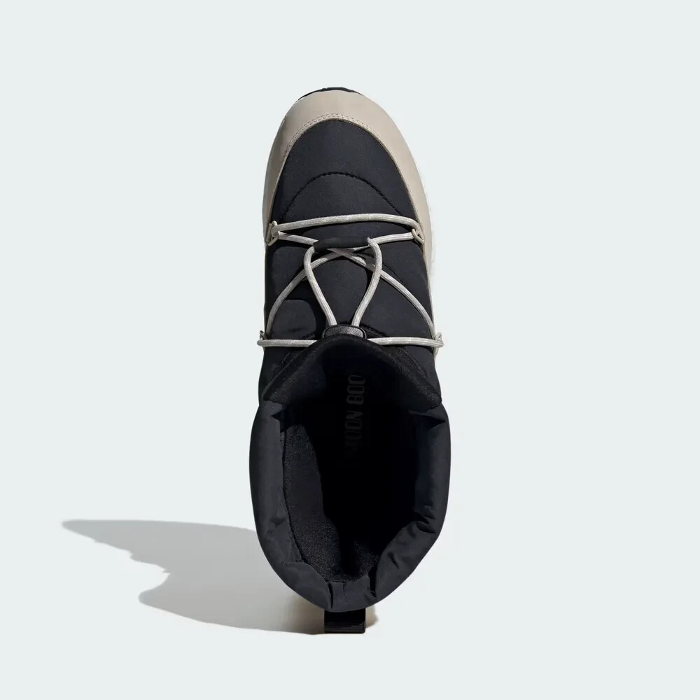 New Adidas x Moon Boot MoonBoost High Shoes - Black/ Clear