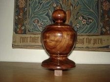 WOOD FINIAL UNFINISHED FOR NEWEL POST FINIAL OR CAP  Finial #7