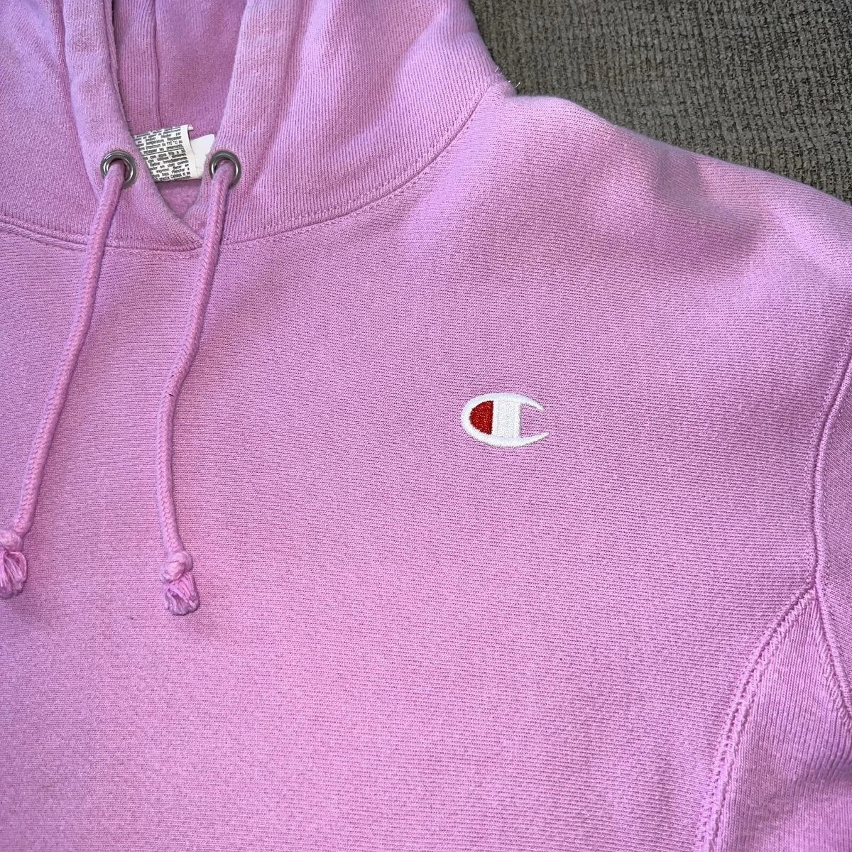 Bubblegum pink top champion hoodie