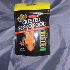 Zoo Med Watermelon Flavor Crested Gecko Food for Reptiles, 2 oz.