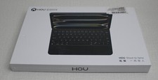 HOU iPad Pro 11" M4 2024 5th Gen Wireless Backlit Keyboard with Floating Stand