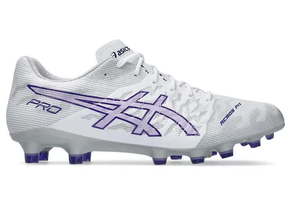 asics DS Light Acros Pro 3 White Gentry Purple 1101A071-100 taglia uomo - Immagine 4 di 4