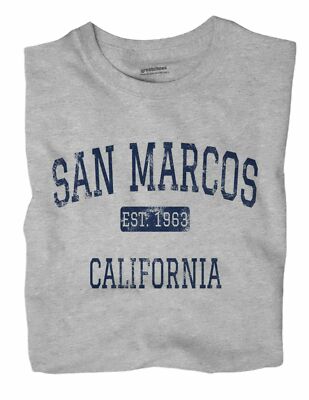 San Marcos California CA T-Shirt EST