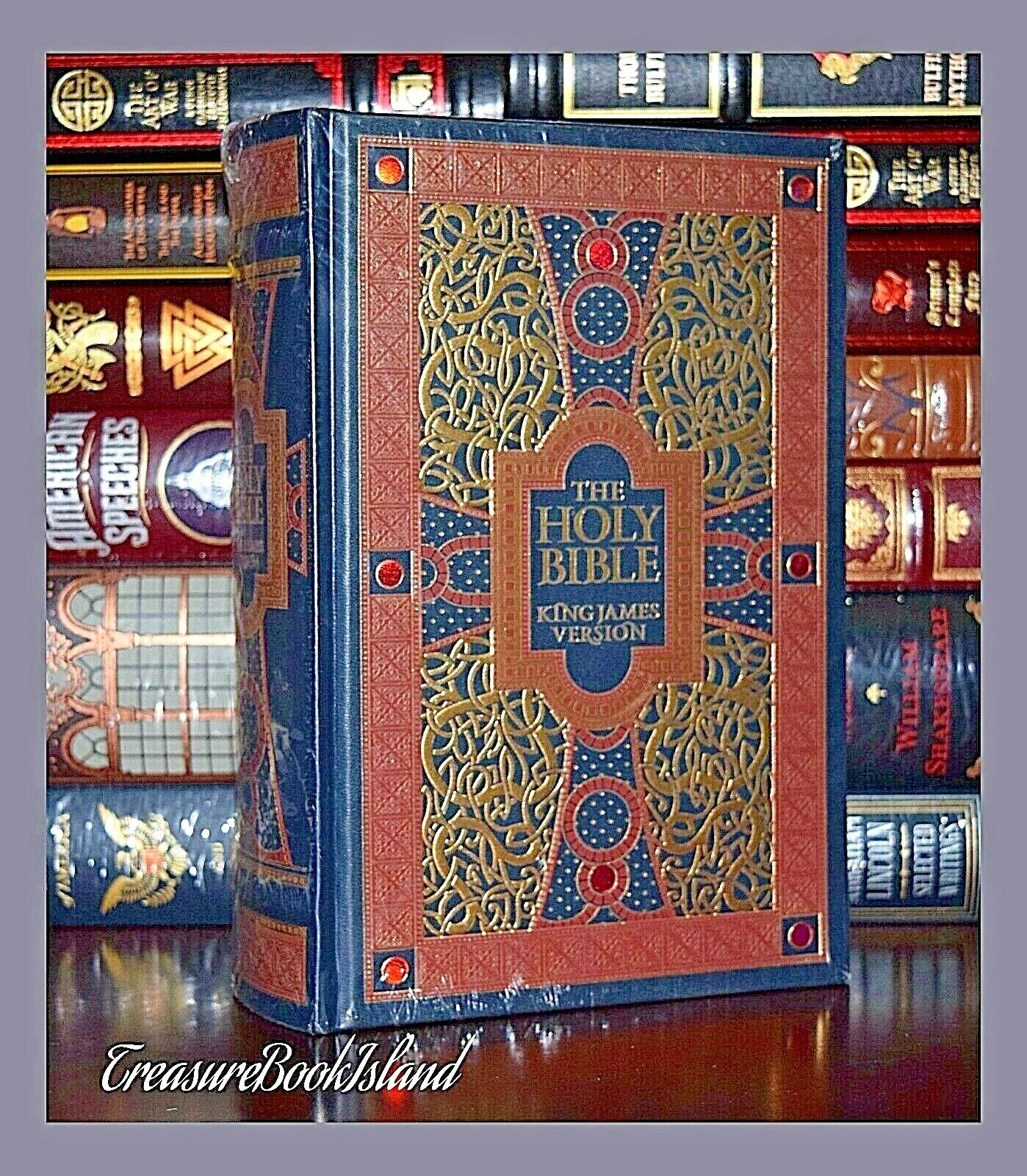 NEW Holy Bible KJV Illustrated Gustave Dore Leather Bound Collectible 