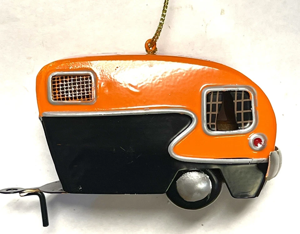 Anaheim Ducks Camper enfeite de metal Natal por Evergreen 4,5” hóquei NHL - Imagem 2 de 3