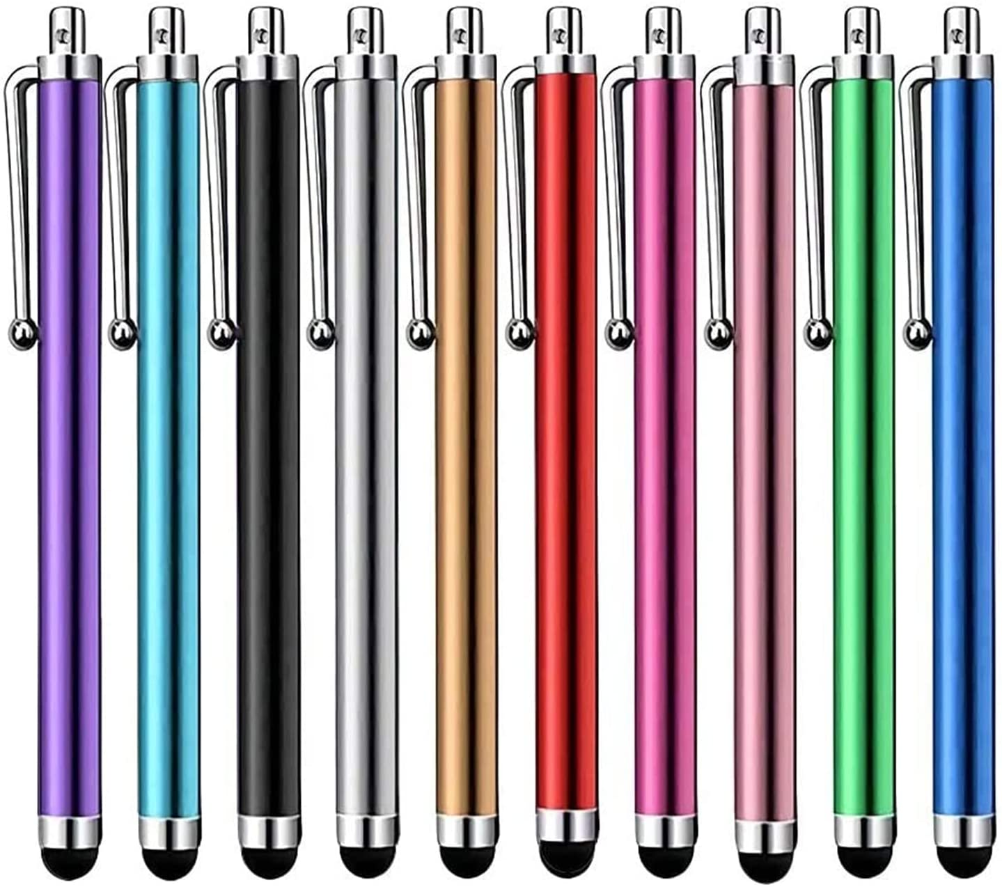 10-Pack Universal Stylus Pen for iPad Tablets Touch Screen