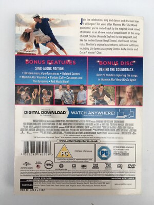 Mama Mia Disc Sing Along Edition DVD UK